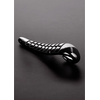 Steel By Shots Kiotos Devil Tongue Steel Intimate Machine Curved Handle 23cm Sidabrinis
