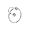 Steel By Shots Full Stop Stainless Steel Glans Ring with Urethral Sphere 30mm