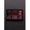 Steel By Shots Shots Hegar Double Ended Dilator Set 8 Pieces in Leather Case