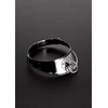 Steel By Shots Kiotos Chrome Steel Collar for Men with Locking Clasp 15/38cm