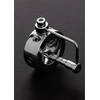 Steel By Shots Shots Spike Steel Glans Ring with Plug 25mm - Adjustable Spiked Design
