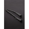 Steel By Shots Sinner Gear Adjustable Stainless Steel Nipple Clamps 33cm Chain