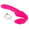 Strapless Strap On Vibruojantis dirželis be petnešėlių 2