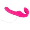 Strapless Strap On Vibruojantis dirželis be petnešėlių 2