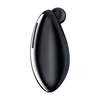 Satisfyer Spot On 2 Juodas - Lay-On Vibrator, Flexible Silicone, 12 Modes