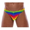 Svenjoyment Vyriški stringai Rainbow 2XL