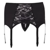 Svenjoyment Men's Suspender Belt L