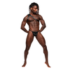 Male Power Zodiac Adjustable Shoulder Harness Juodas One Size