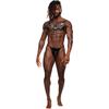 Male Power Libra Adjustable Imitation Leather Harness Juodas One Size