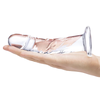 Glas Stiklas – lenktas tikroviškas stiklo dildo su venomis