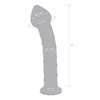 Glas Stiklas - Mr. Swirly Dildo 20,3 cm