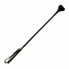 Sportsheets The Seducer Y-Tip Leather Crop 66cm Long Handle Juodas