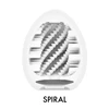 Tenga Easy Beat Egg Spiral Strober jednorazowy masturbator w kształcie jajka