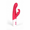 Ticklervibes Tickler Ruby Rabbit Intimate Device Magenta Silicone 225mm Dual Motor