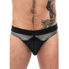 Male Power Iron Clad Bikini M Mesh Pouch &amp; Flexible Fabric Juodas