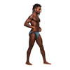 Male Power Moonshine Jock Brief L/XL Mėlyna - Low Waist, Contour Design