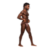 Mėlyna Male Power Moonshine Jock Brief S/M Mėlyna - Low Waist, Contour Fit