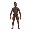 Male Power Landing Strip Bikini Brief XL Juodas Comfort Fit