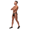 Male Power Cock Pit Net Jockstrap L/XL Juodas with Detachable Pouch