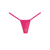 Allure Wetlook Series G-String Panty, One Size, Juodas Glossy Finish