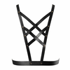 Bijoux Indiscrets - Maze Net Cleavage Harness Juodas