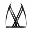 Bijoux Indiscrets - Maze Halter Bra Harness Juodas