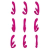 Vive By Shots Rožinė Suki Vibrating Strapless Dual Motor System Rabbit Rožinė Silicone