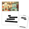 Warm Human Greeting Card Robots - Awkward &amp; Adorable Message, 10x15cm