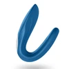Satisfyer Double Whale Partner Vibratorius poroms valdomas programėle