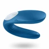 Satisfyer Double Whale Partner Vibratorius poroms valdomas programėle