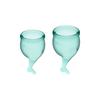 Satisfyer Feel Secure Menstrual Cup - Hygienic, Discreet Travel Model
