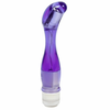 Doc Johnson Lucid Dream 14 Curved Atsparus vandeniui Vibrator 22cm Violetinė