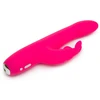 Rožinė Happy Rabbit - Slimline Curve Rabbit Vibrator Rožinė