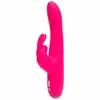 Rožinė Happy Rabbit - Slimline Curve Rabbit Vibrator Rožinė