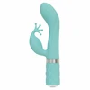 „Pillow Talk“ – „Kinky Rabbit“ ir „G-Spot“ vibratoriaus žalsvai mėlyna spalva