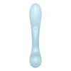 Satisfyer Triple Oh Rabbit-Style Vibrator &amp; Massage Wand, Silicone, Rožinė