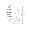 Shunga - Soyo Intimate Massager Violetinė