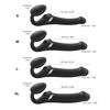 Strap-On-Me - Strap-on Multi Orgasm Remote Controlled 3 Motors Juodas S