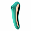 Satisfyer Dual Kiss Žalias - 2-in-1 Air-Pulse System &amp; Vibrating Model