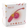 Oranžinis Magic Motion - Vini App Controlled Love Egg Oranžinis