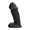 Domestic Partner War Head Juodas Intimate Machine with Stable Base 28cm