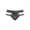 Male Power Checked Mate Cut Out Jock L/XL Sheer Patterned Waistband