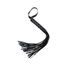 Xplay By Allure Sportsheets Padded Whip with Quilted Handle - Juodas, Ergonomic Grip
