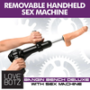 XR Brands Deluxe Bangin' Bench Juodas - Adjustable Intimate Machine Set