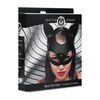 Xr Brands Bad Kitten Leather Cat Mask - Adjustable Genuine Leather Headpiece