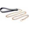 Xr Brands Master Series Chainline Premium Juodas-Gold Restraint Leash 90cm