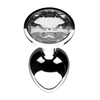 Xr Brands Booty Sparks Clear Gem Plug Small - Aluminum, Tapered, Crystal Accent