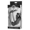 Xr Brands Cobra Silicone Dual-Action Prostate System with Cockring, Juodas