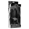 Xr Brands Master Series Colossus XXL Silicone Plug with Suction Base Juodas