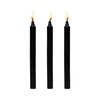 Xr Brands Dark Drippers Fetish Drip Candles Set of 3 - Low Melt, Unscented